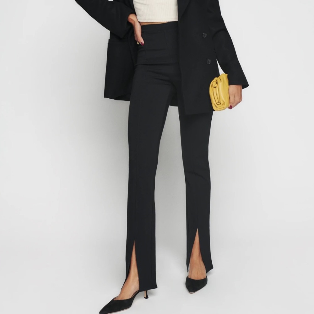 Zara zip front dress pants, size medium